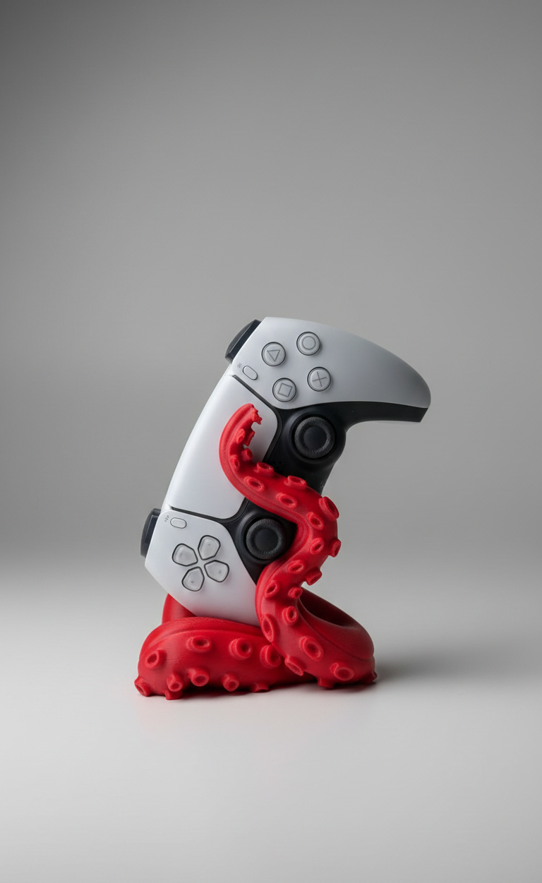 Suporte Gamer Tentáculo - Xbox e PS5